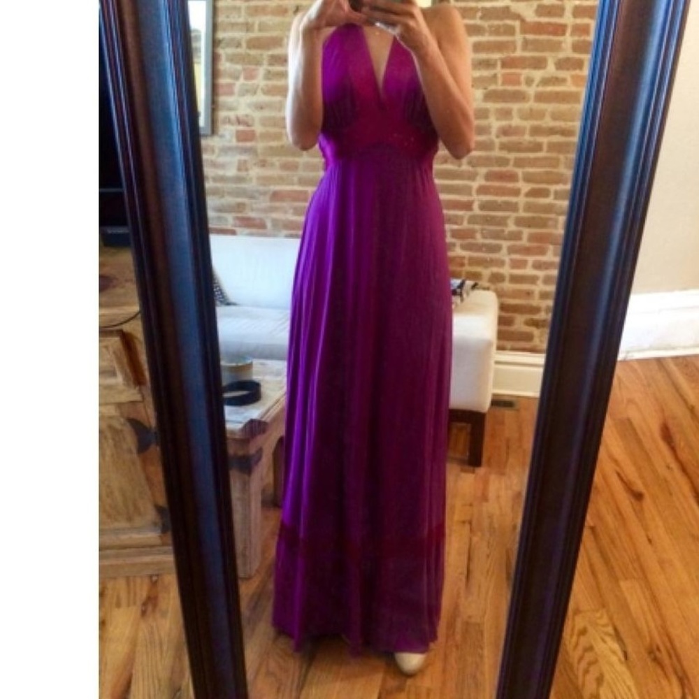 BEBE Formal Magenta (purple) Dress